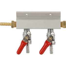 2-Way Gas Manifold 1/4''