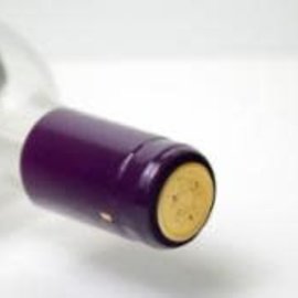 Purple PVC Shrink Capsules (30/bag)