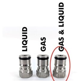 Kegland Body Connect for Gas and Bev - Ball Lock