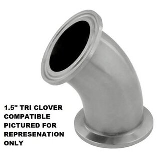 Elbow 45 Tri -Clover 2"