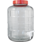 2 Gal - Wide Mouth Glass Carboy With Spigot