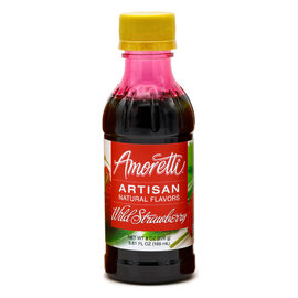 AMORETTI® Wild Strawberry Artisan Fruit Puree 8 Oz