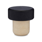 Bar Top Spirit Corks | Synthetic T-Cork Stopper | Black Wood Top | 22.6mm | Bag of 25