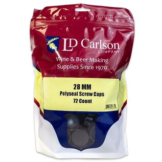28 mm Polyseal Screw Caps
