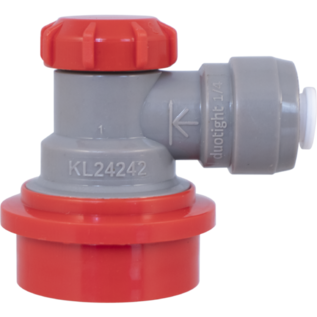 Kegland Duotight Ball Lock Quick Disconnect Gas In - 6.35MM (1/4)