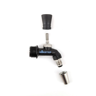 NukaTap® Mini Beer Faucet | Matte Black | Forward Sealing