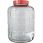 4 Gal - Wide Mouth Glass Carboy With Spigot