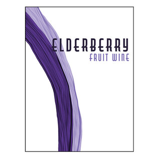 Elderberry Wine Labels 30/Pack
