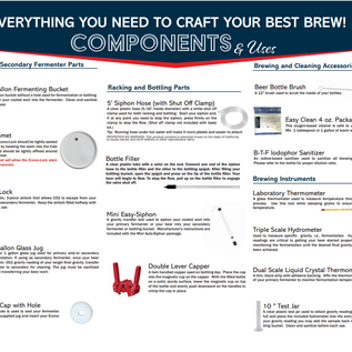 1 Gallon Equipment Kit (Beer)