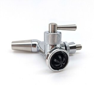 Kegland NukaTap® Stainless Steel Beer Faucet | Flow Control Gen 2 | Forward Sealing