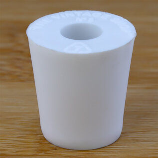 #3 Drilled Rubber Stopper