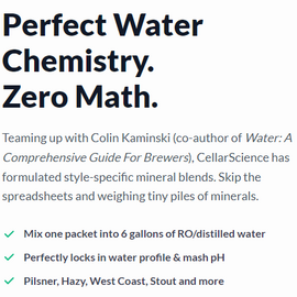 CellarScience® Instant Water