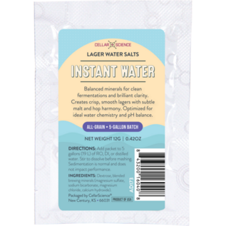 CellarScience® Instant Water
