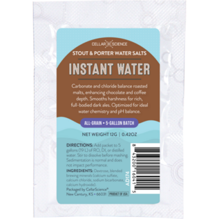 CellarScience® Instant Water