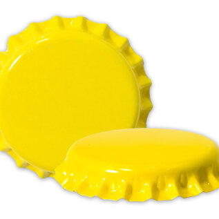 Yellow Crown Caps