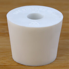 #6 Drilled Rubber Stopper