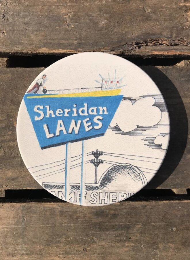 Sheridan Lanes Coaster