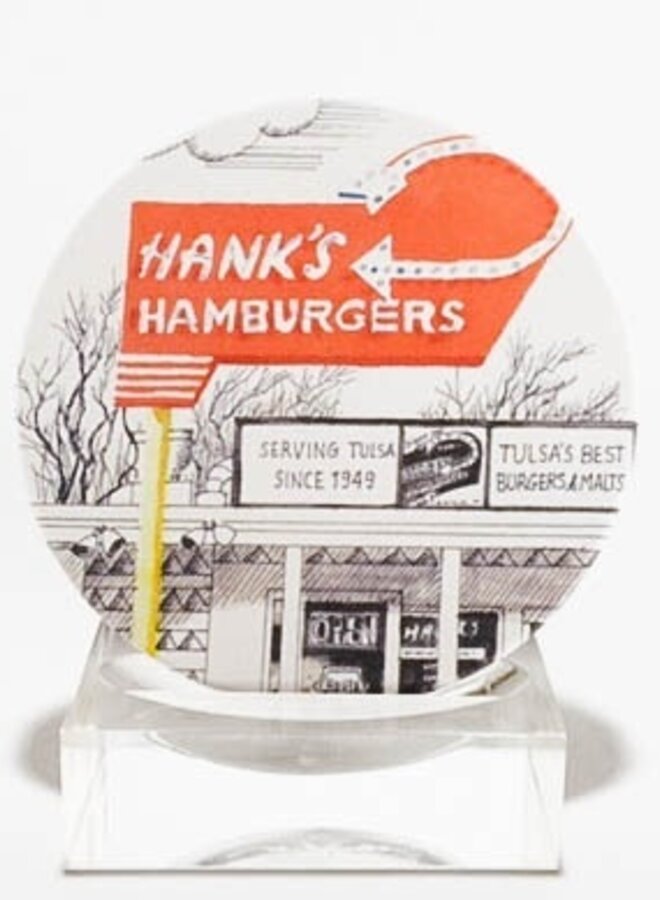 Hanks Hamburgers Coaster