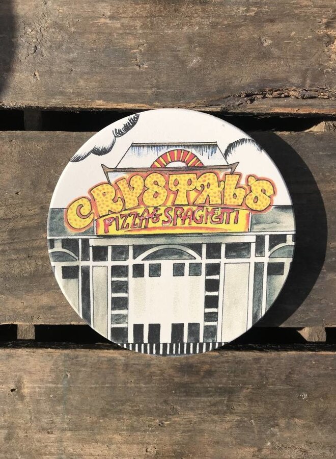 Crystal’s Pizza Coaster