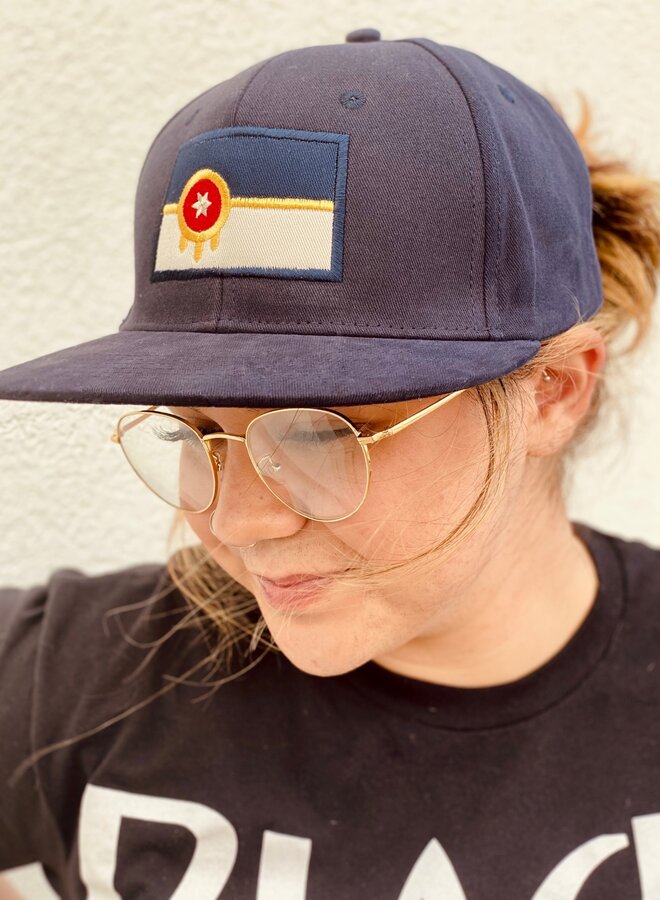 Tulsa Flag Flat Bill Hat