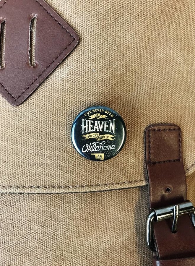 Heaven 1.25" Button