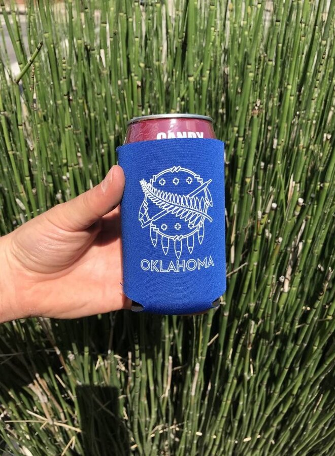 Oklahoma Flag Koozie