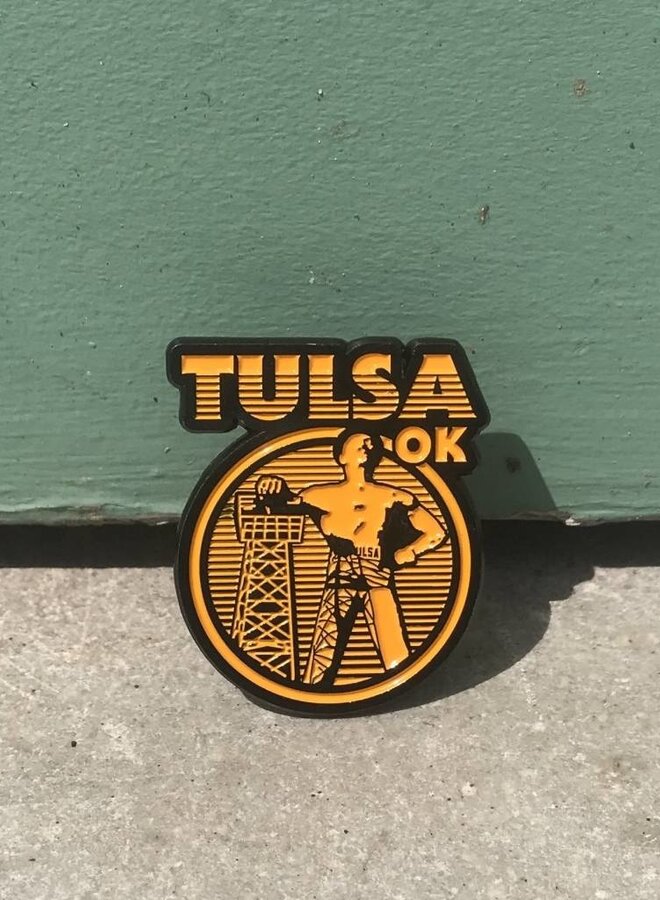 Vintage Driller Enamel Pin