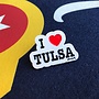 I Heart Tulsa Pin