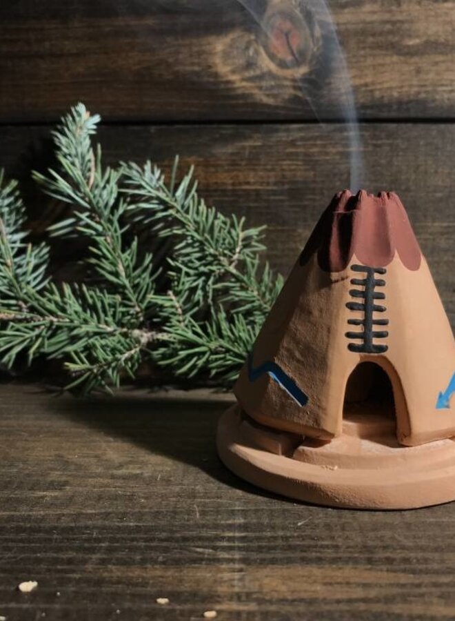 Teepee: With Pinon Natural Wood Incense