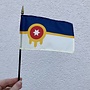 Tulsa 4"x6" Handheld Flag