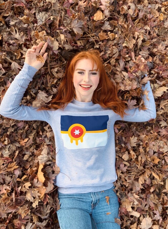 Tulsa Flag Sweatshirt