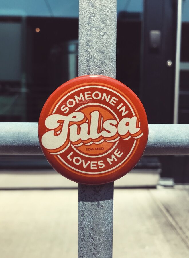 Someone Loves Me Magnet