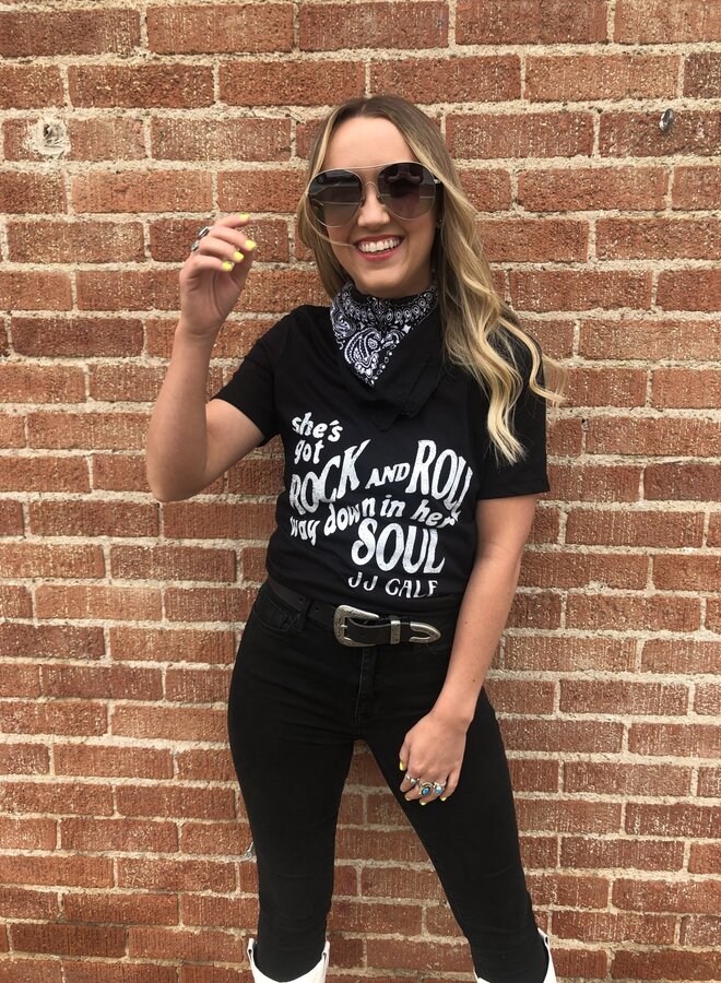 Rock and Roll Soul Women's Relaxed Vneck