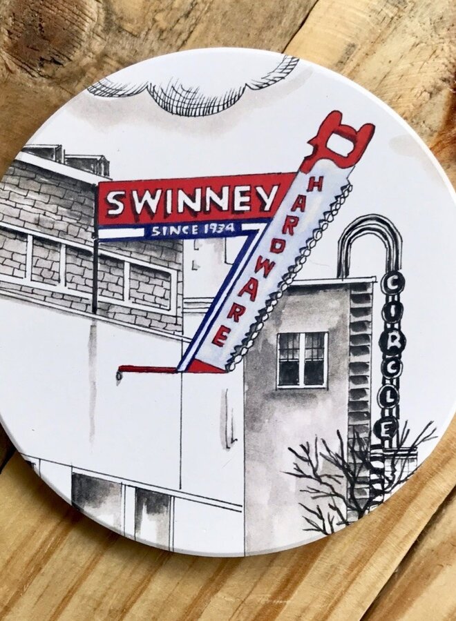 Swinney Hardware Coaster