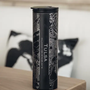 Tulsa City Map Tumbler in Matte Black