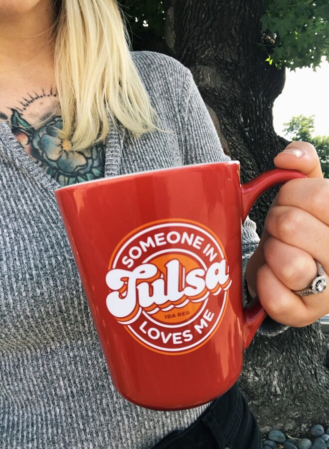 Someone In Tulsa Mug
