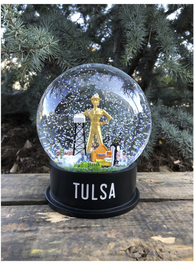 Midtown Tulsa Snow Globe