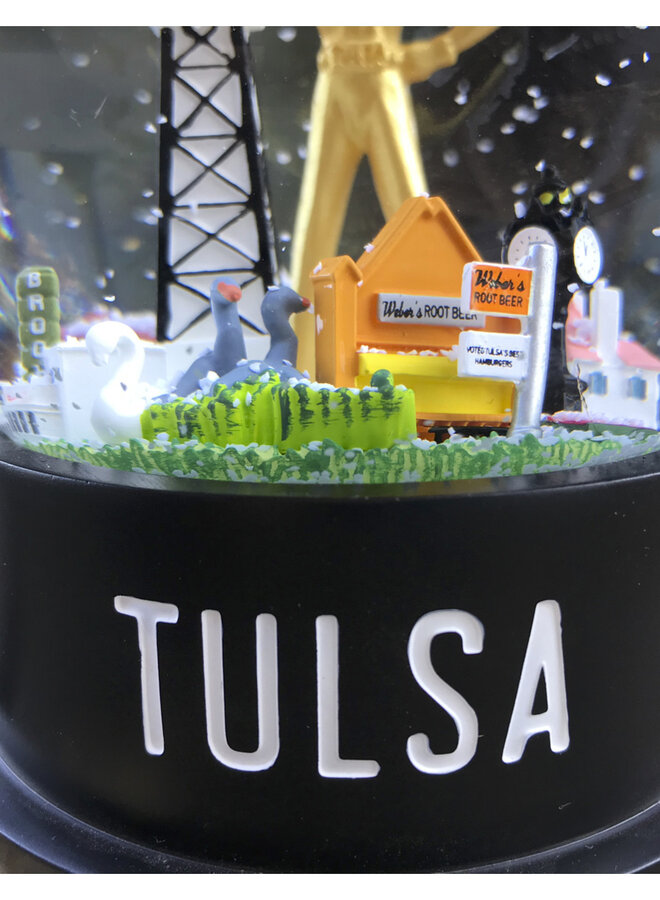 Midtown Tulsa Snow Globe