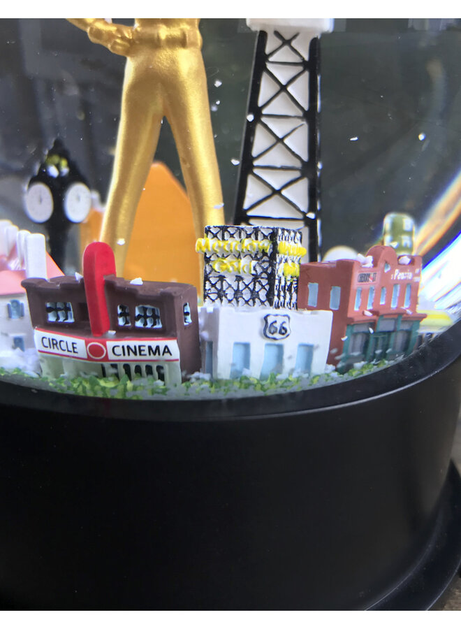 Midtown Tulsa Snow Globe