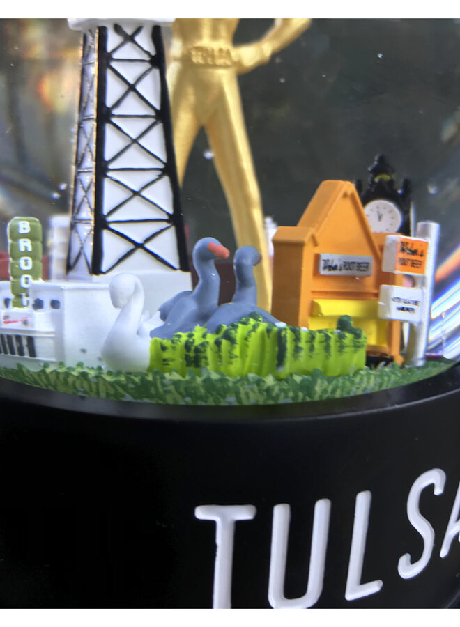Midtown Tulsa Snow Globe