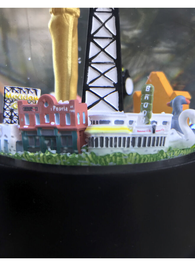 Midtown Tulsa Snow Globe