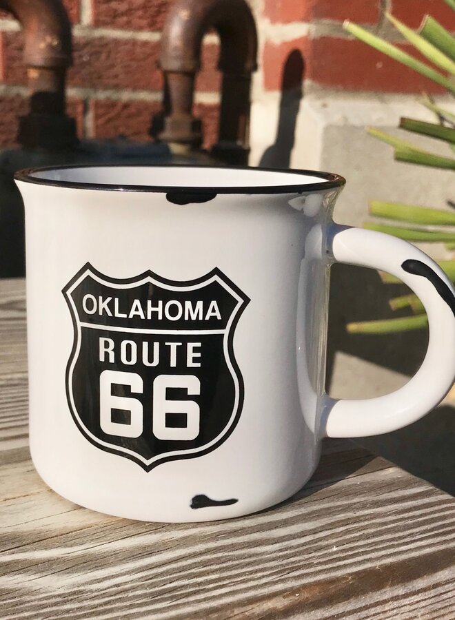 Route 66 Distressed Mug