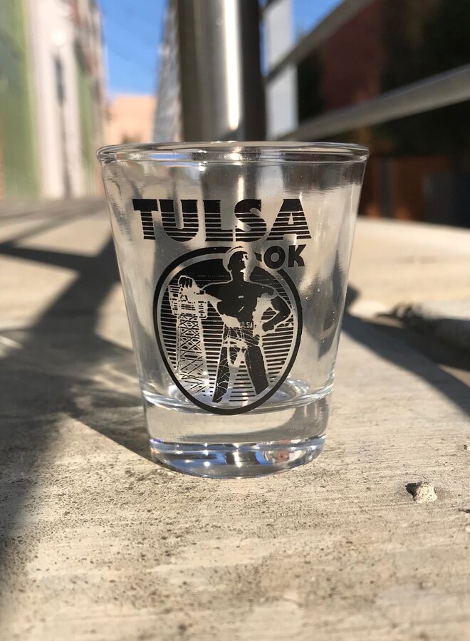 Vintage Driller Shotglass