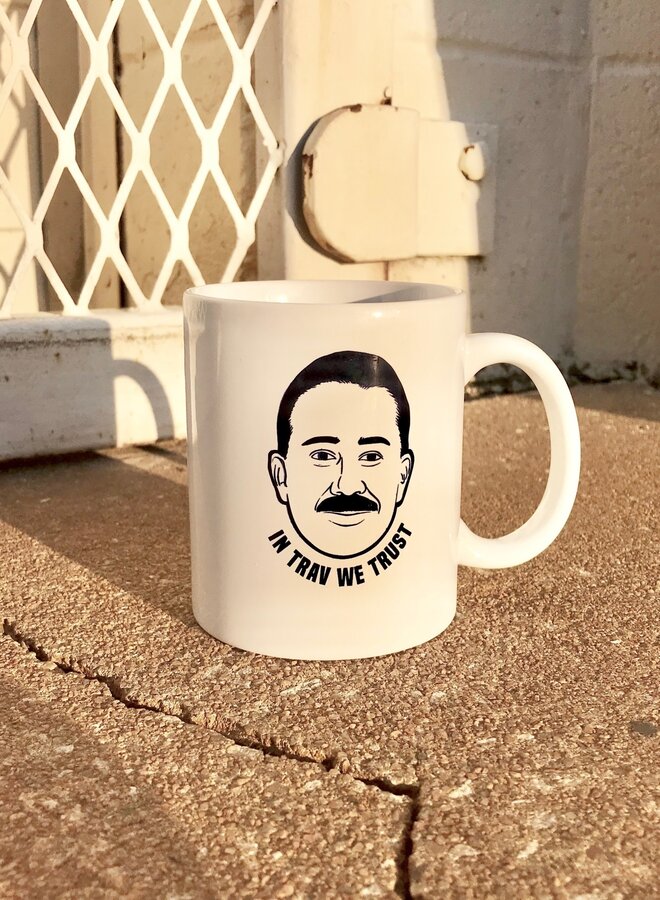 In Trav We Trust Mug