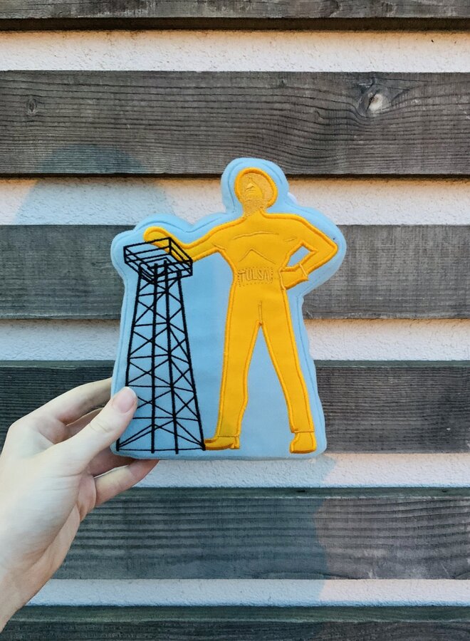 Golden Driller Dog Toy