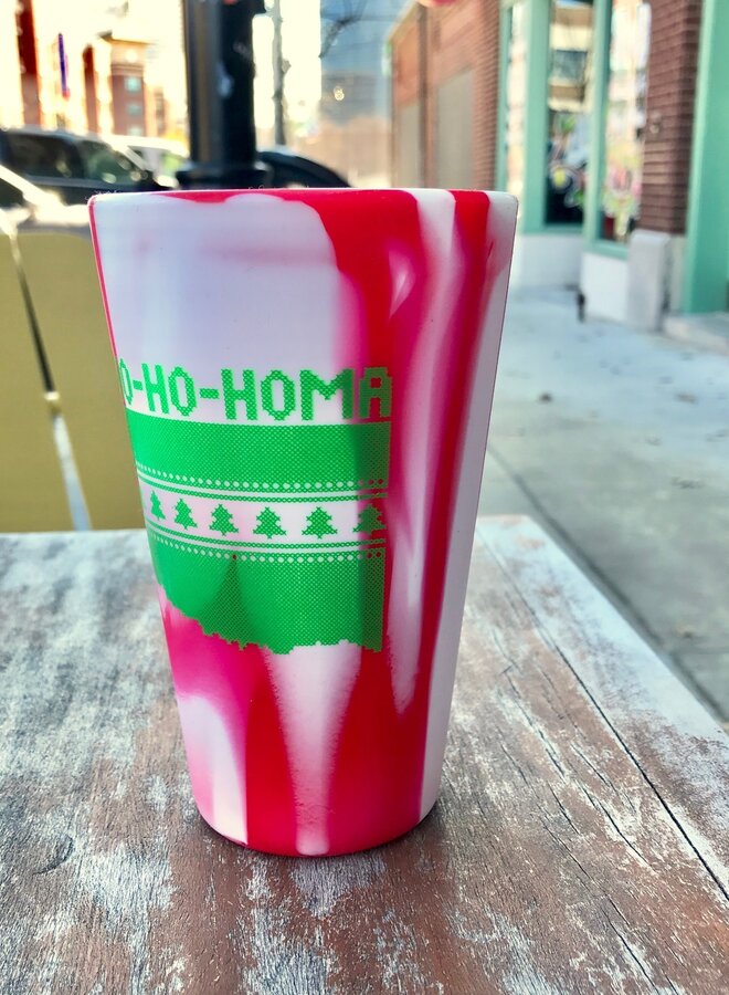 Oklaho-ho-homa Candy Cane Sili Pint