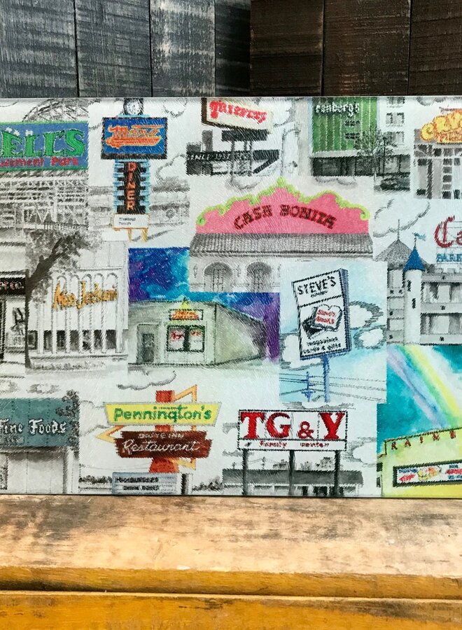Blast From the Past Cutting Board