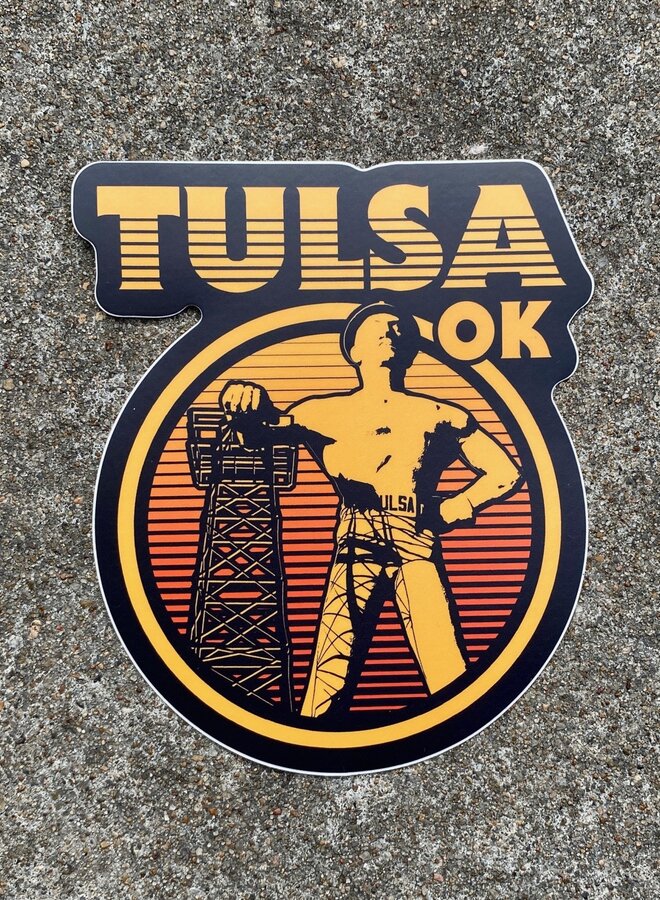 Vintage Driller Sticker