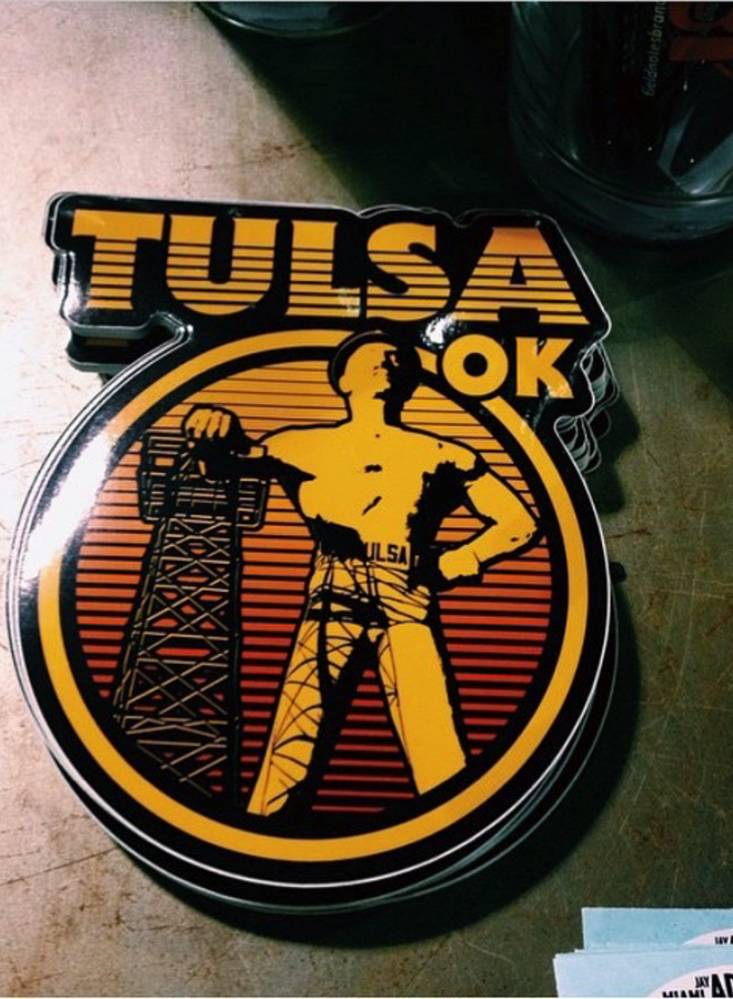 Vintage Driller Sticker