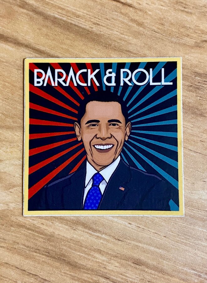Barack&Roll Sticker
